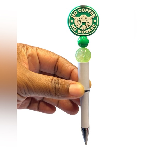 Accessories - No Coffee..No Workee Handmade Coffee Pen